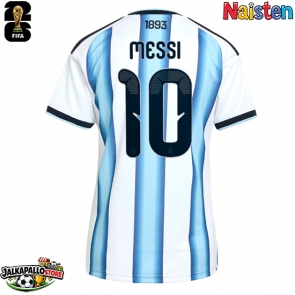 Argentiina Lionel Messi #10 Kotipaita Naisten MM-kisat 2026 Lyhythihainen